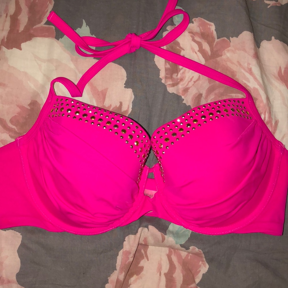 Victoria Secret Swimsuit push up pink bikini top